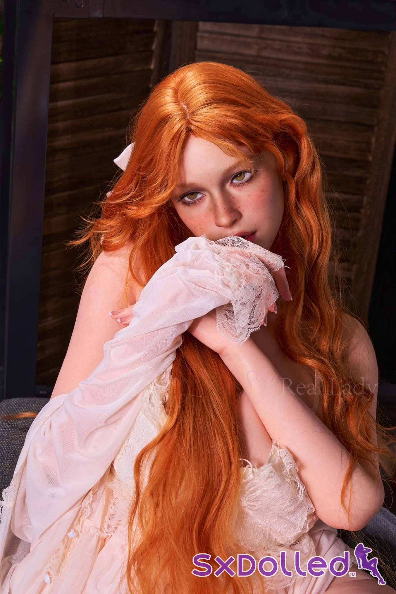 Hailey F (J-Cup) (159cm) | Botanical Muse Sex Doll | Real Lady - J-Cup / 159cm / Orange - Sex Doll