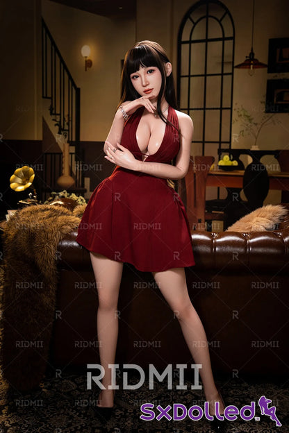 Hain (E-Cup) (163cm) | TPE Asian Robot AI Sex Doll | RIDMII Doll E-Cup / 163cm / Brunette Sex Doll