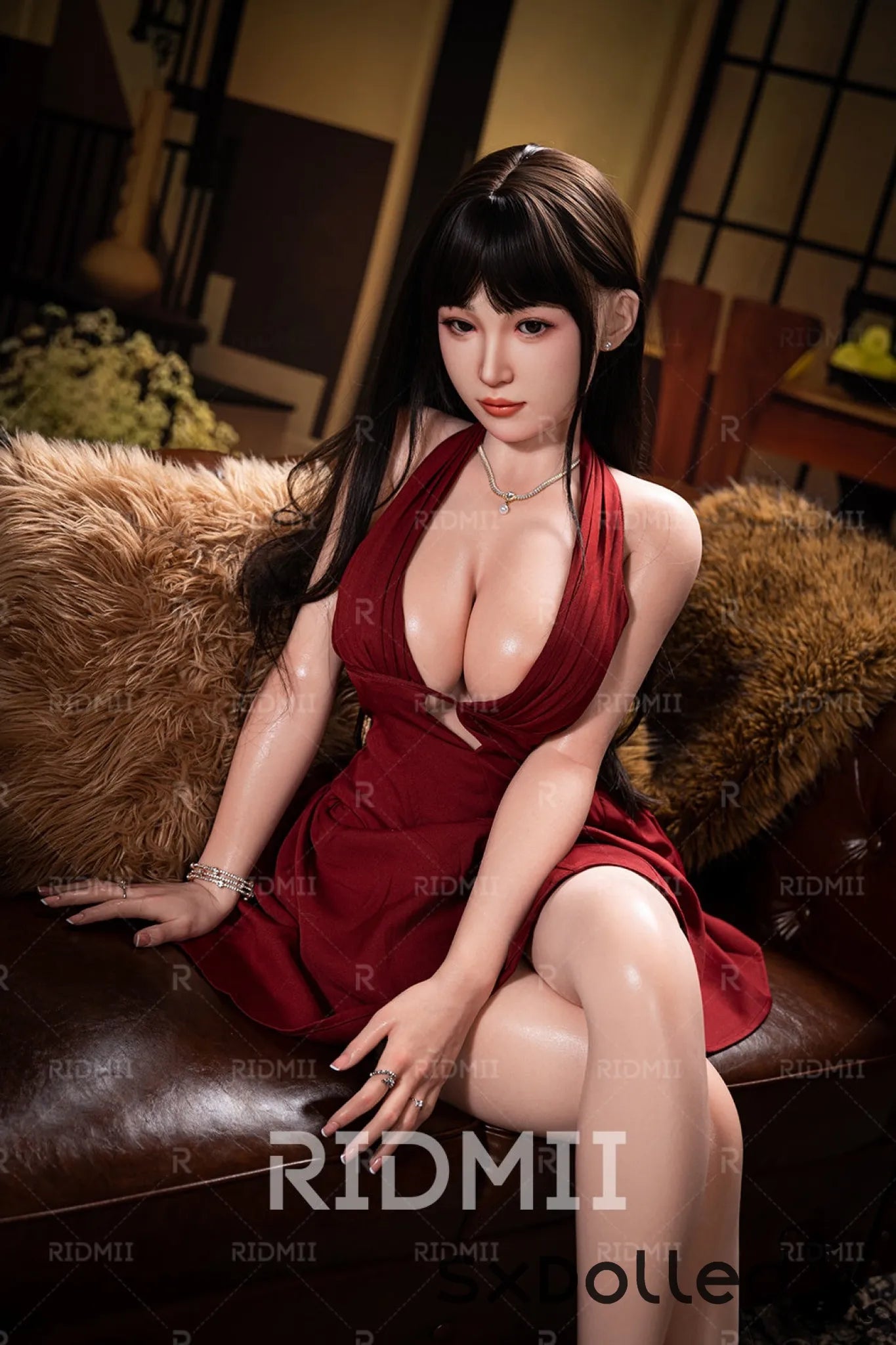 Hain (E-Cup) (163cm) | TPE Asian Robot AI Sex Doll | RIDMII Doll E-Cup / 163cm / Brunette Sex Doll