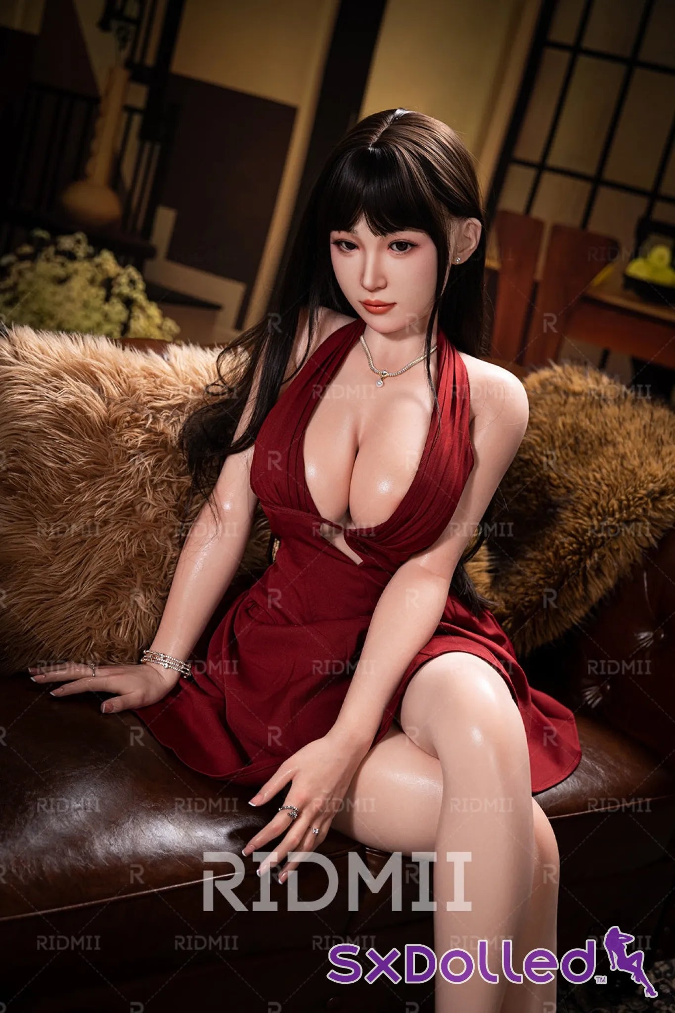 Hain (E-Cup) (163cm) | TPE Asian Robot AI Sex Doll | RIDMII Doll E-Cup / 163cm / Brunette Sex Doll