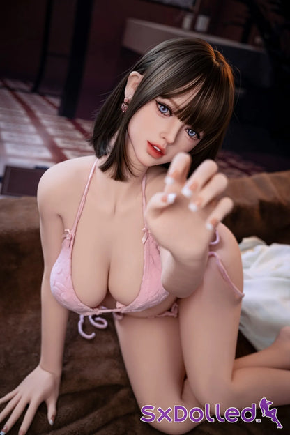 Hana B (F-Cup) (150cm) | Brunette Busty Asian Sex Doll | Aibei Doll - F-Cup / 150cm / Brunette - Sex Doll