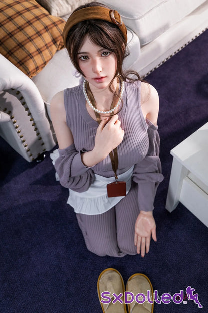 Haruko Pearl A (D-Cup) (165cm) | Bold Seductive Racing Sex Doll | Firefly Doll - D-Cup / 165cm / Black - Sex Doll