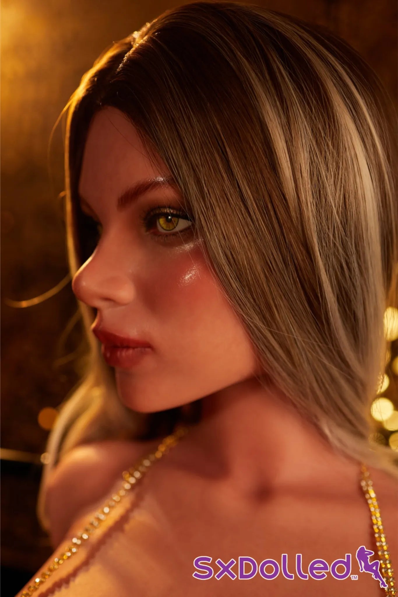 Hedia (E-Cup) (80cm) | Blonde Latino Sex Doll Torso | Climax Doll - E-Cup / 80cm / Ombre - Sex Torso