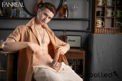 Henry A (6-Inch) (173cm) | Muscular Male Sex Doll | Fanreal 6-Inch / 173cm / Brunette Sex Doll