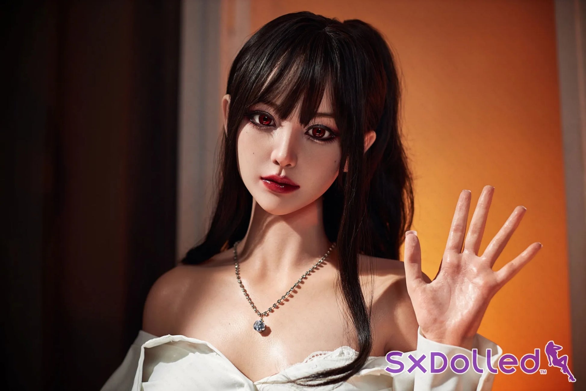 Hibiscus (G-Cup) (153cm) | Japanese Sex Doll with Moles | AITIA G-Cup / 153cm / Brunette Sex Doll
