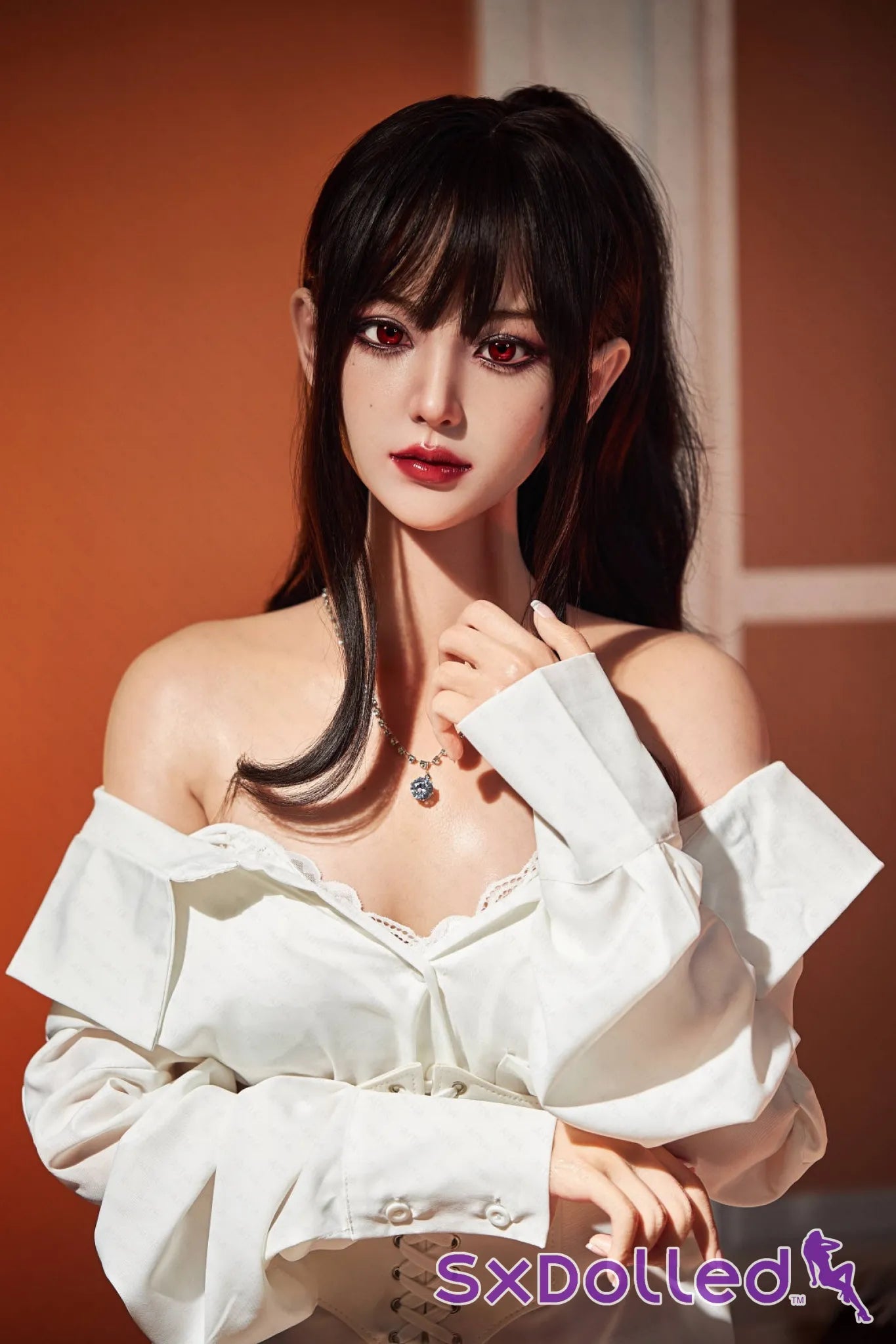 Hibiscus (G-Cup) (153cm) | Japanese Sex Doll with Moles | AITIA G-Cup / 153cm / Brunette Sex Doll