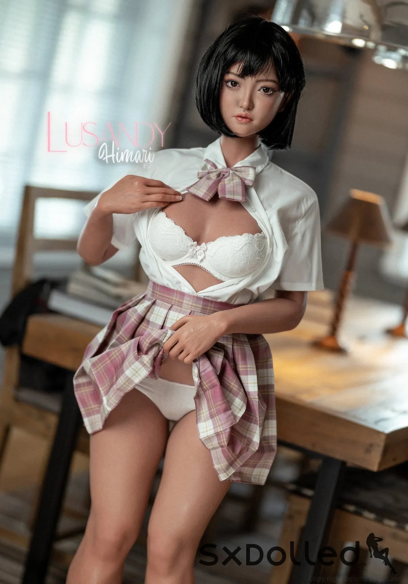 Himari B (B-Cup) (157cm) | Asian Cosplay Sex Doll | Lusandy B-Cup / 157cm / Black Sex Doll