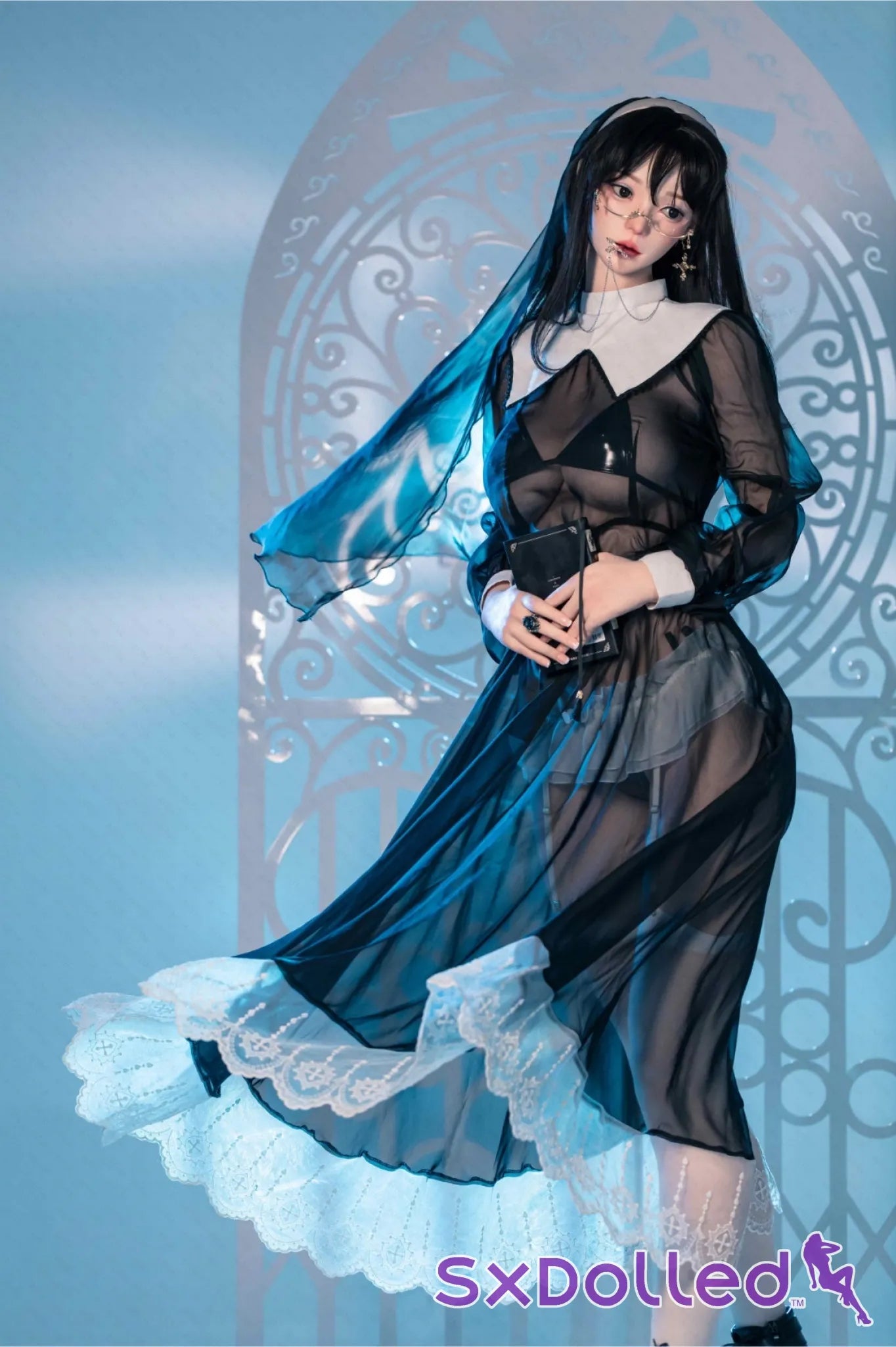 Hinari (H-Cup) (168cm) | Pear Cosplay Japanese Nun Sex Doll | AITIA H-Cup / 168cm / Black Sex Doll