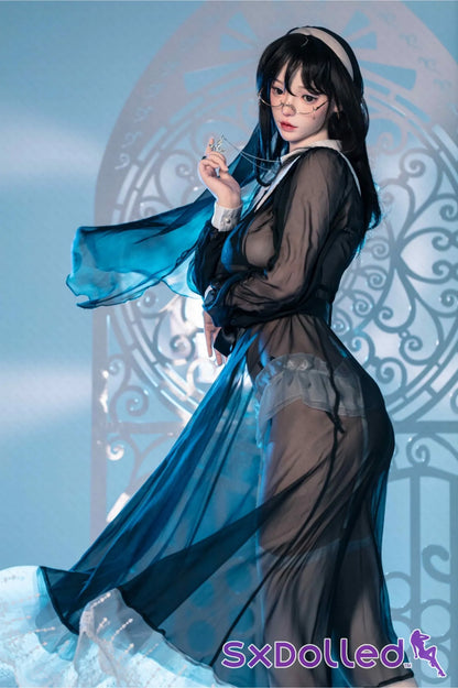 Hinari (H-Cup) (168cm) | Pear Cosplay Japanese Nun Sex Doll | AITIA H-Cup / 168cm / Black Sex Doll