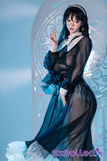 Hinari (H-Cup) (168cm) | Pear Cosplay Japanese Nun Sex Doll | AITIA H-Cup / 168cm / Black Sex Doll