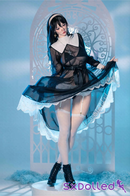Hinari (H-Cup) (168cm) | Pear Cosplay Japanese Nun Sex Doll | AITIA H-Cup / 168cm / Black Sex Doll
