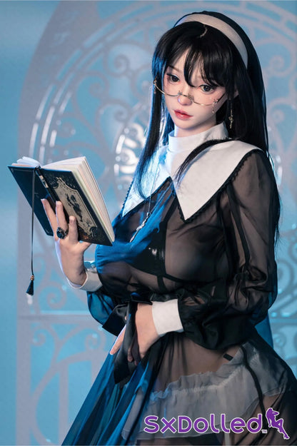 Hinari (H-Cup) (168cm) | Pear Cosplay Japanese Nun Sex Doll | AITIA H-Cup / 168cm / Black Sex Doll