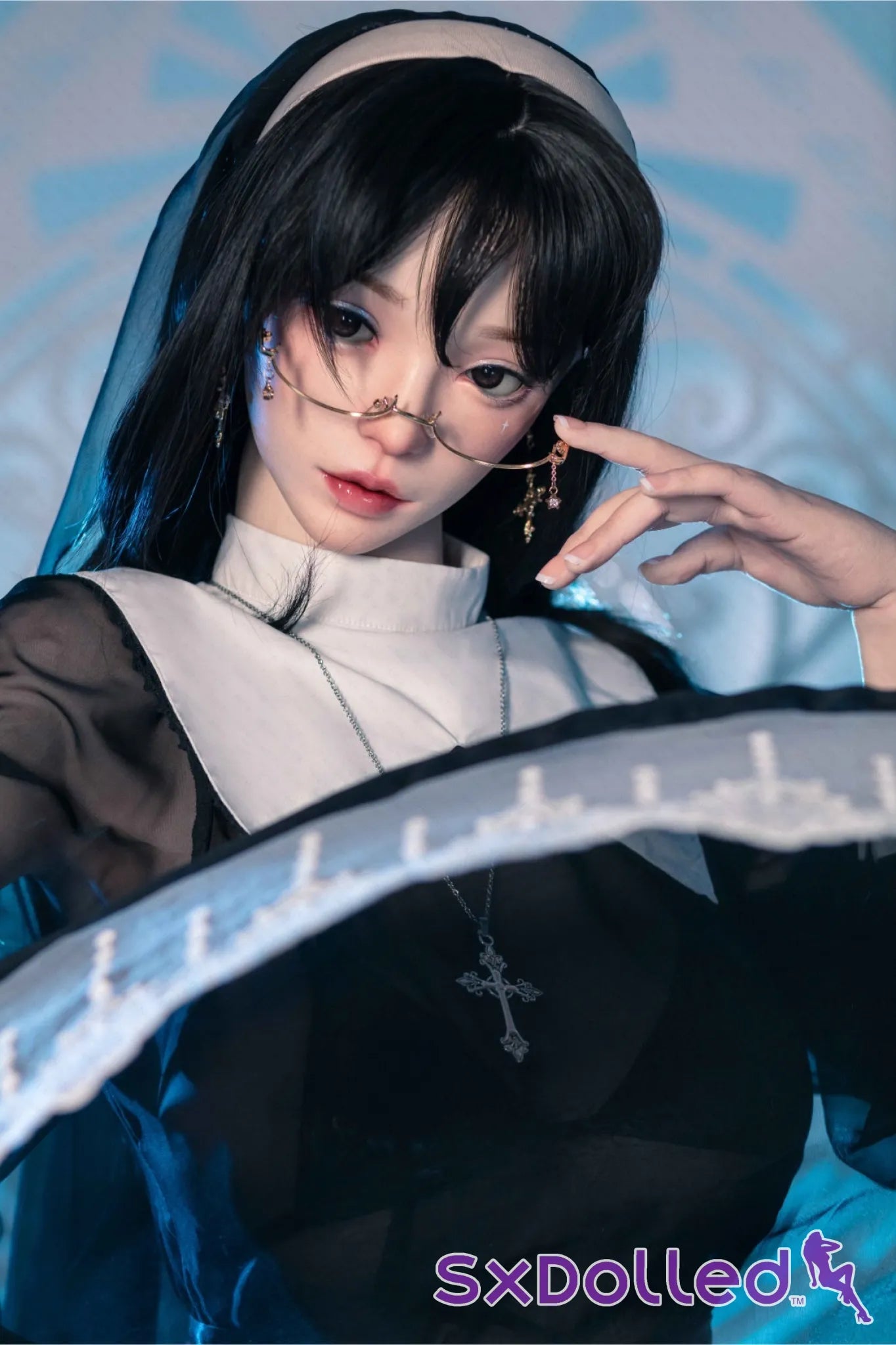 Hinari (H-Cup) (168cm) | Pear Cosplay Japanese Nun Sex Doll | AITIA H-Cup / 168cm / Black Sex Doll