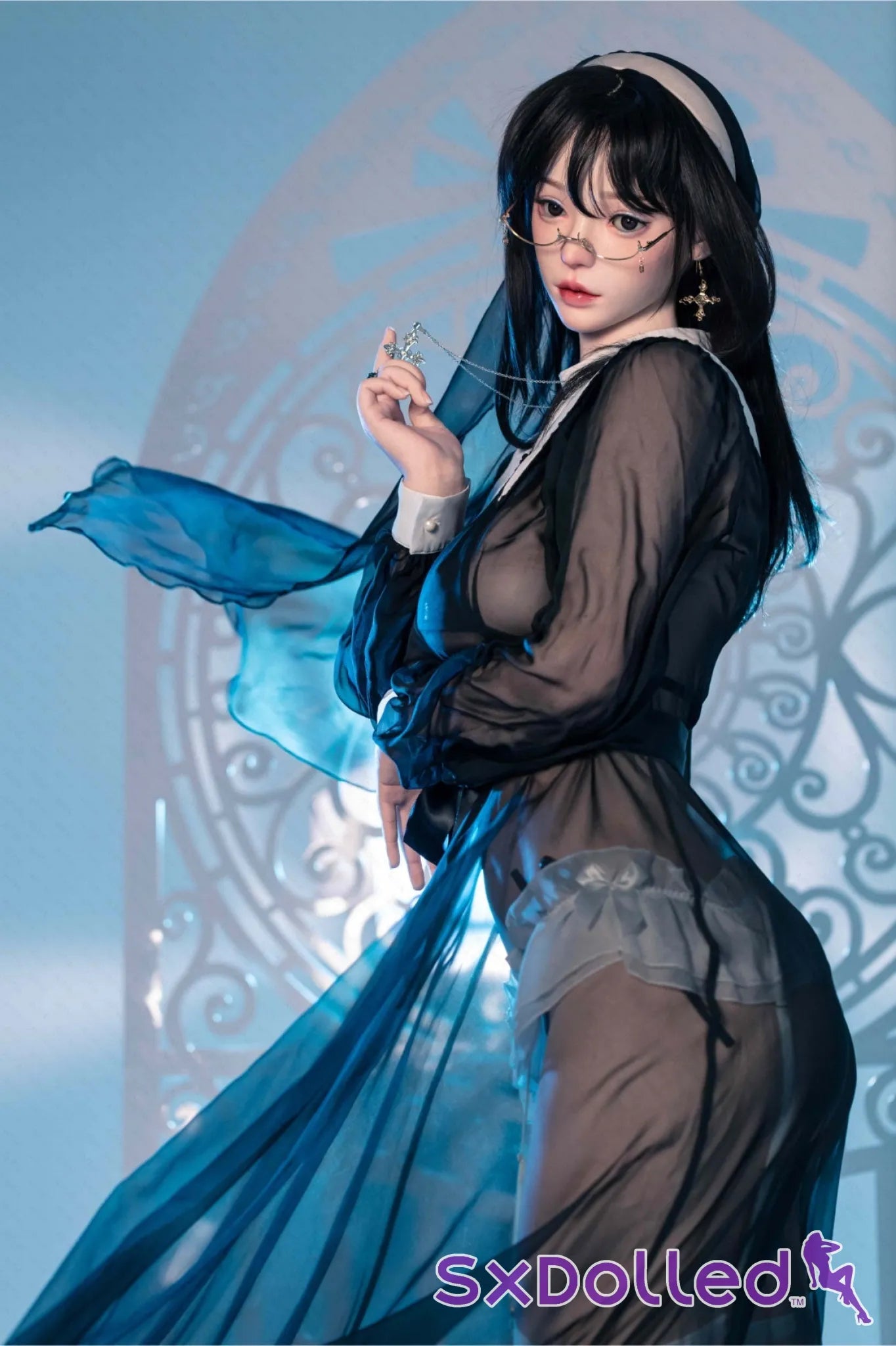 Hinari (H-Cup) (168cm) | Pear Cosplay Japanese Nun Sex Doll | AITIA H-Cup / 168cm / Black Sex Doll
