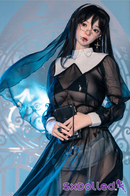 Hinari (H-Cup) (168cm) | Pear Cosplay Japanese Nun Sex Doll | AITIA H-Cup / 168cm / Black Sex Doll