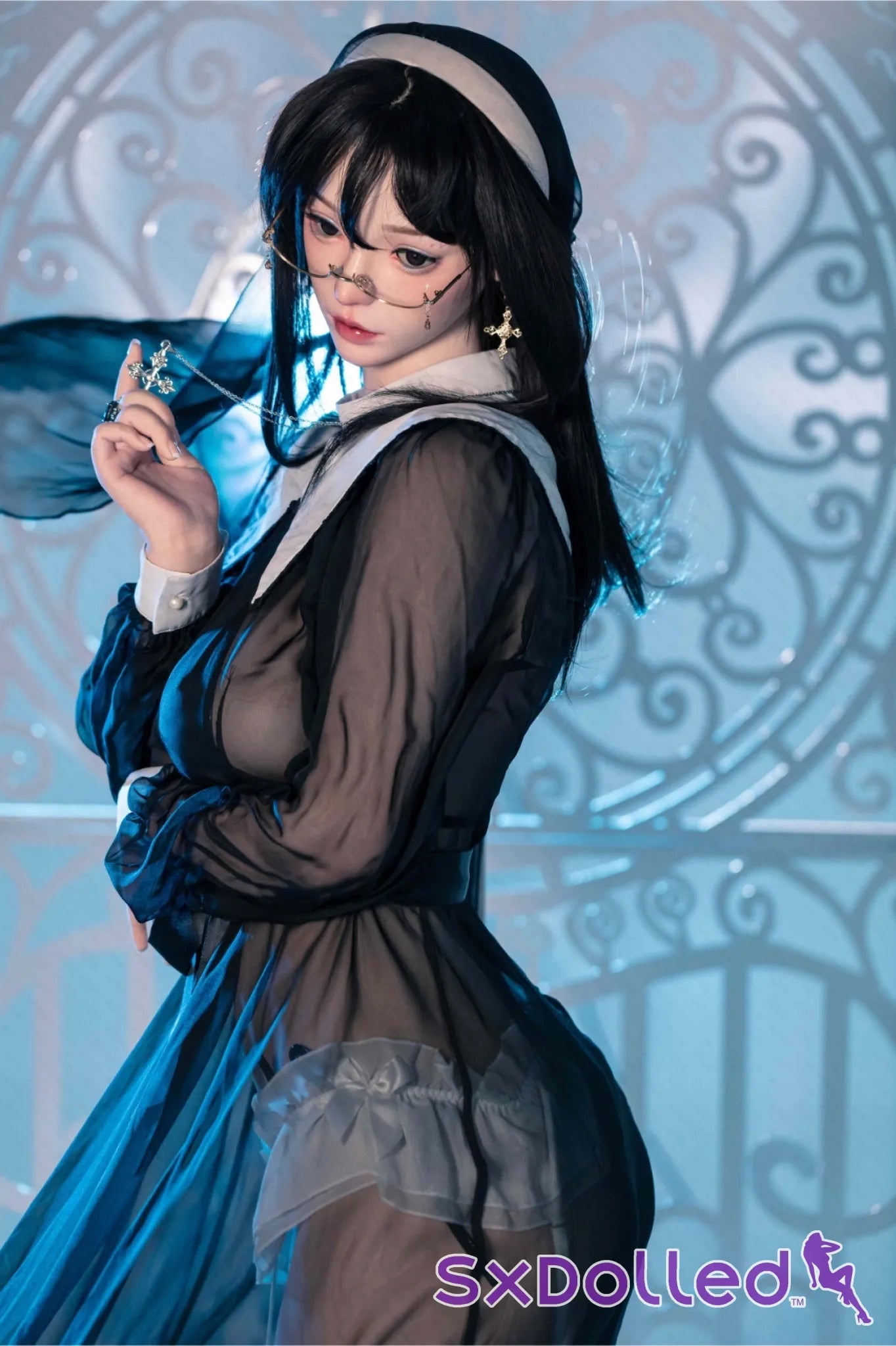 Hinari (H-Cup) (168cm) | Pear Cosplay Japanese Nun Sex Doll | AITIA H-Cup / 168cm / Black Sex Doll