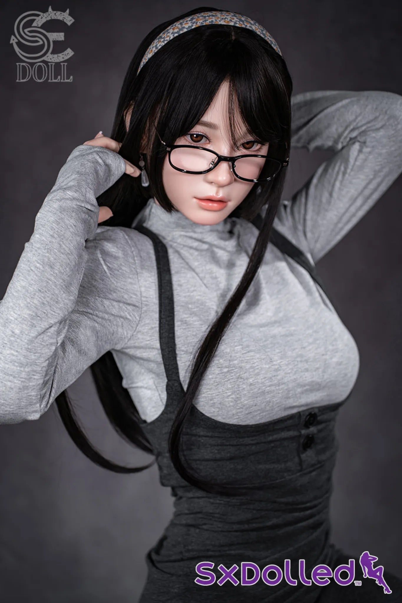 Hinata.A (A-Cup) (153cm) | Asian Receptionist Sex Doll | SE Doll - A-Cup / 153cm / Brunette - Sex Doll