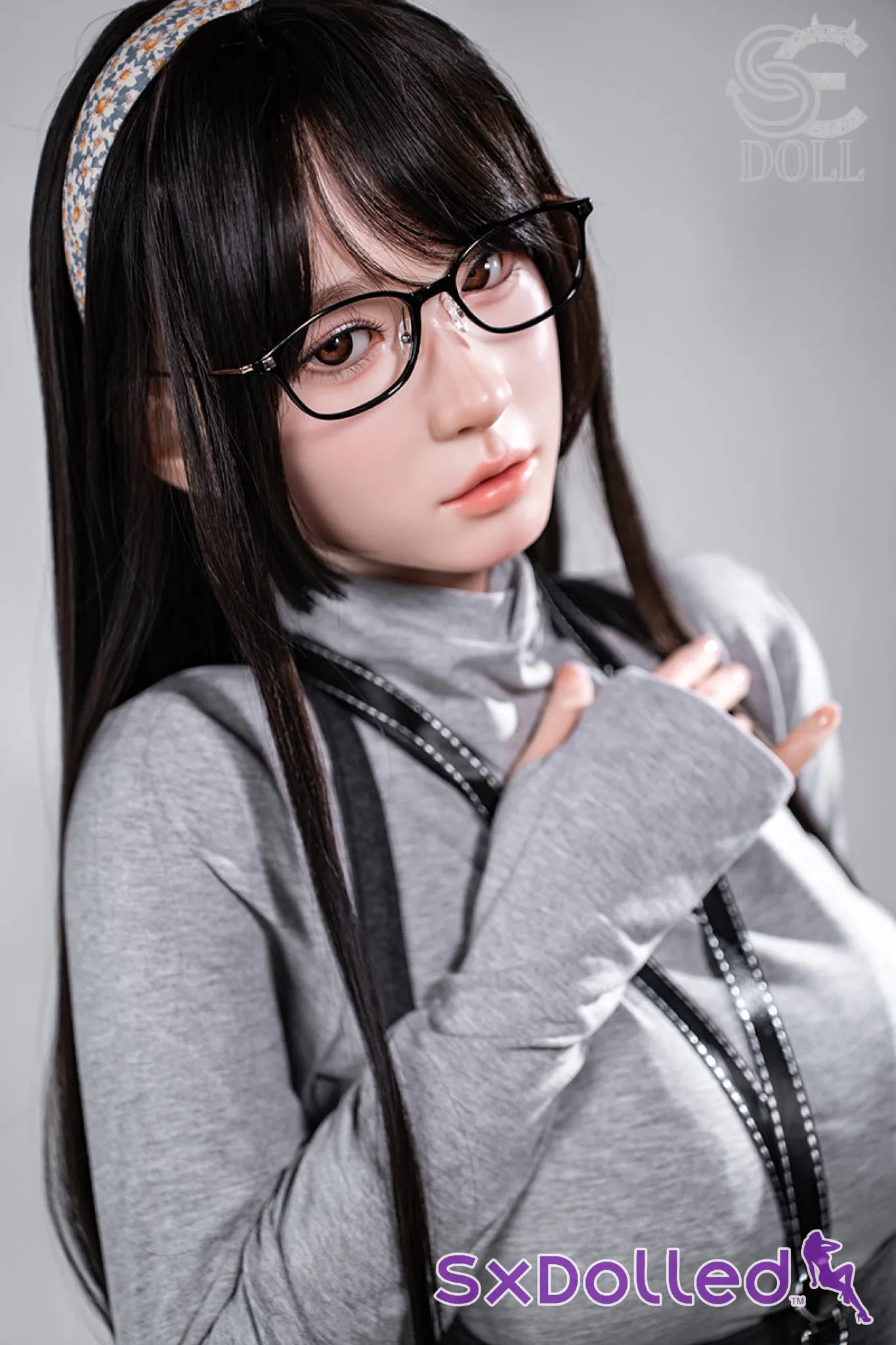 Hinata.A (A-Cup) (153cm) | Asian Receptionist Sex Doll | SE Doll - A-Cup / 153cm / Brunette - Sex Doll