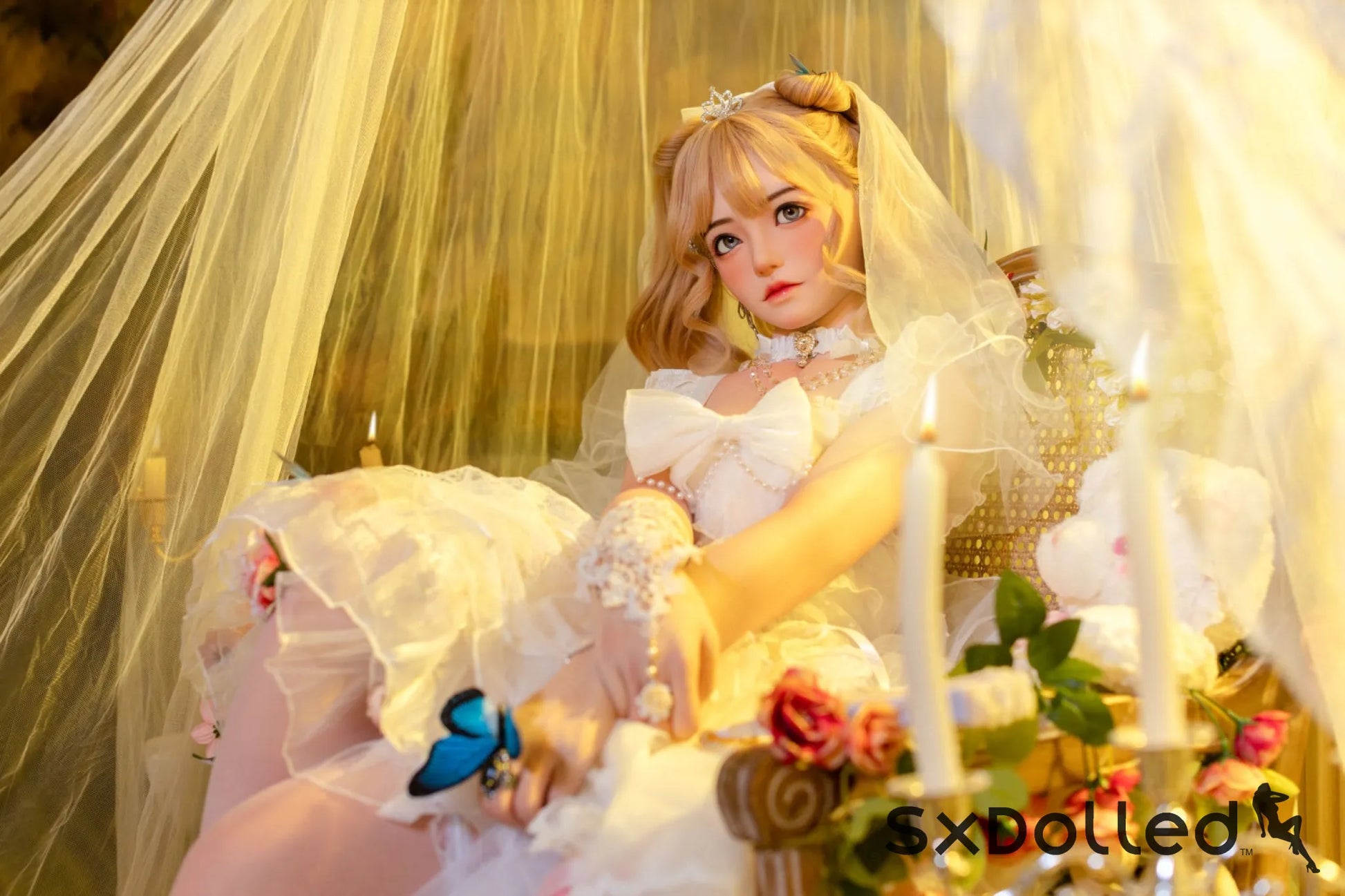 Hotaru (D-Cup) (156cm) | Sex Doll D-Cup / 156cm / Blonde Sex Doll