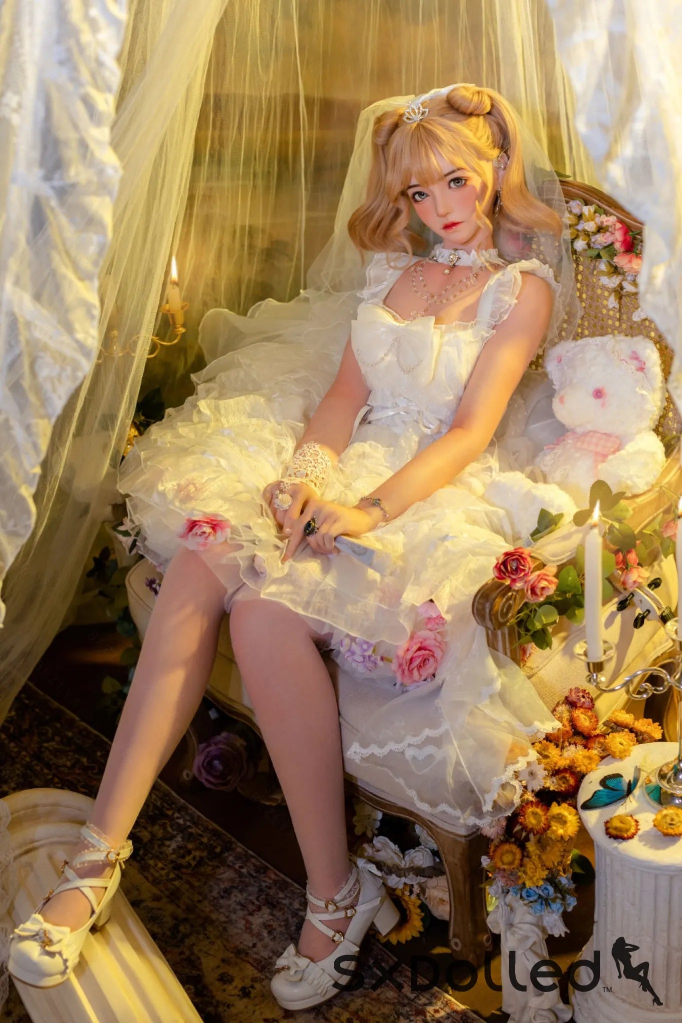 Hotaru (D-Cup) (156cm) | Sex Doll D-Cup / 156cm / Blonde Sex Doll