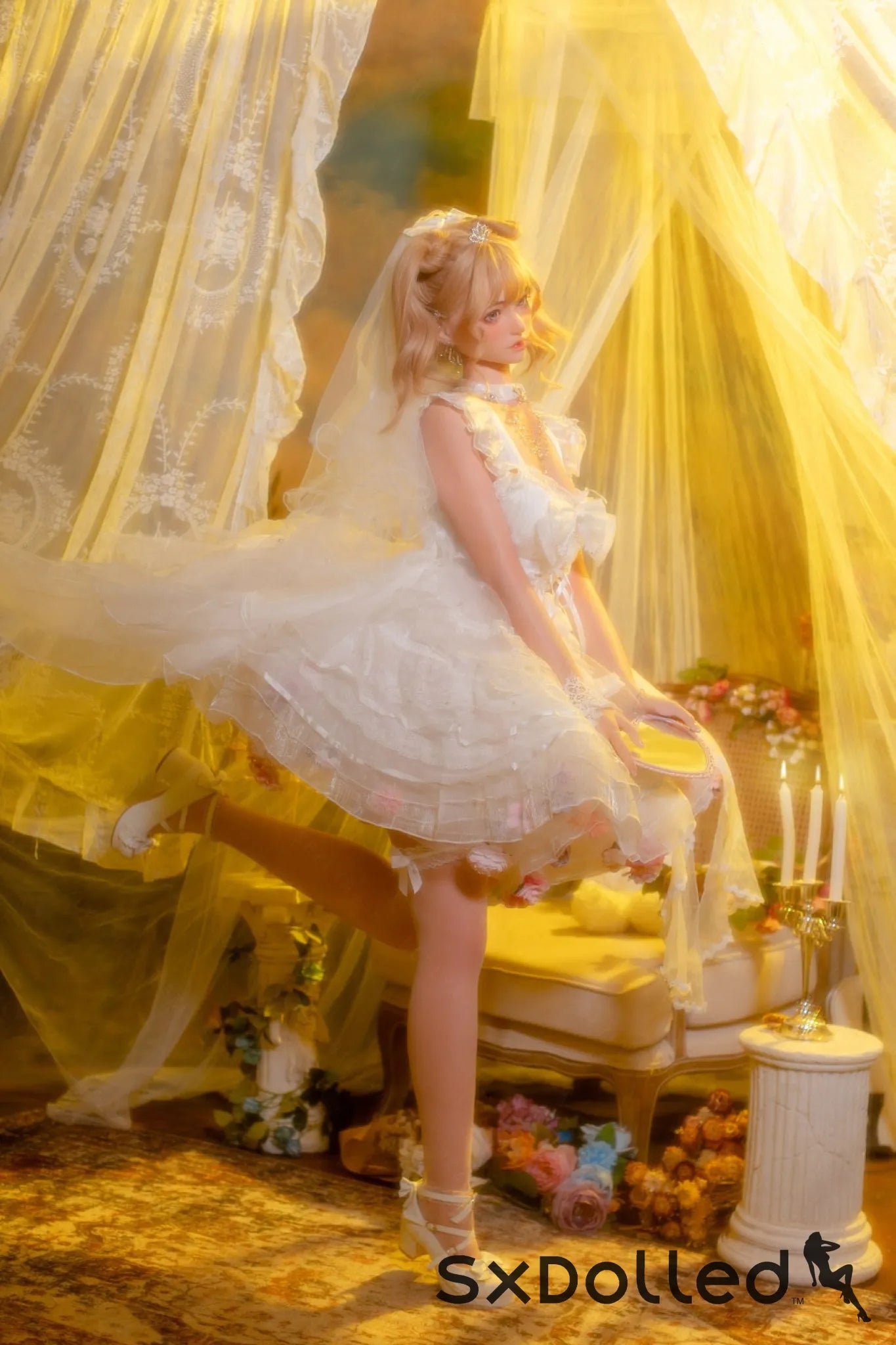 Hotaru (D-Cup) (156cm) | Sex Doll D-Cup / 156cm / Blonde Sex Doll
