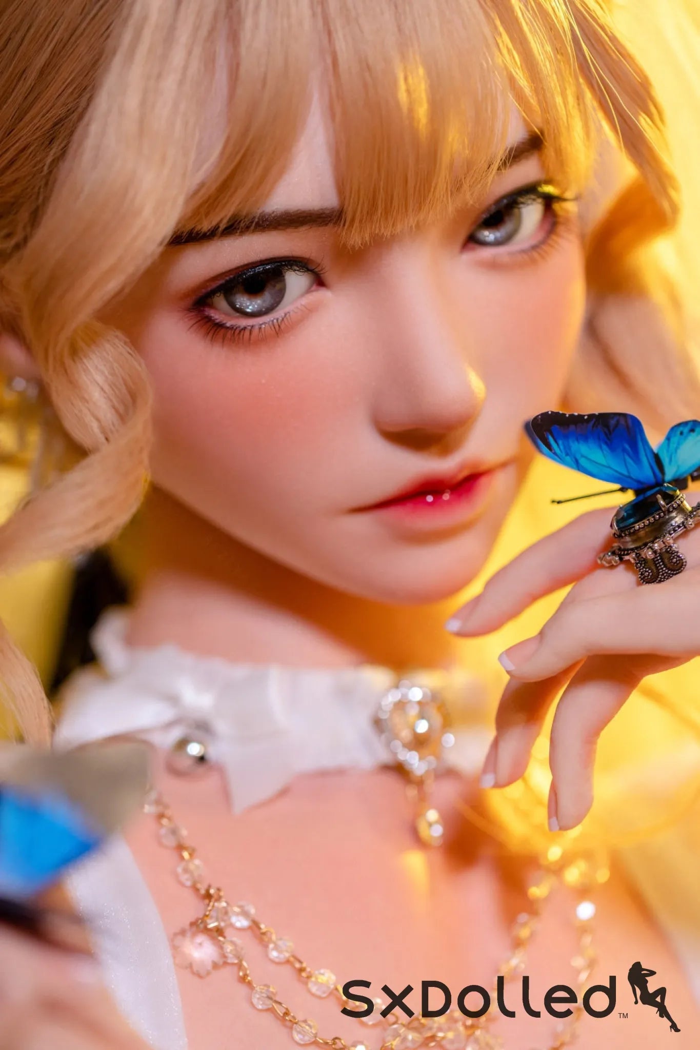 Hotaru (D-Cup) (156cm) | Sex Doll D-Cup / 156cm / Blonde Sex Doll