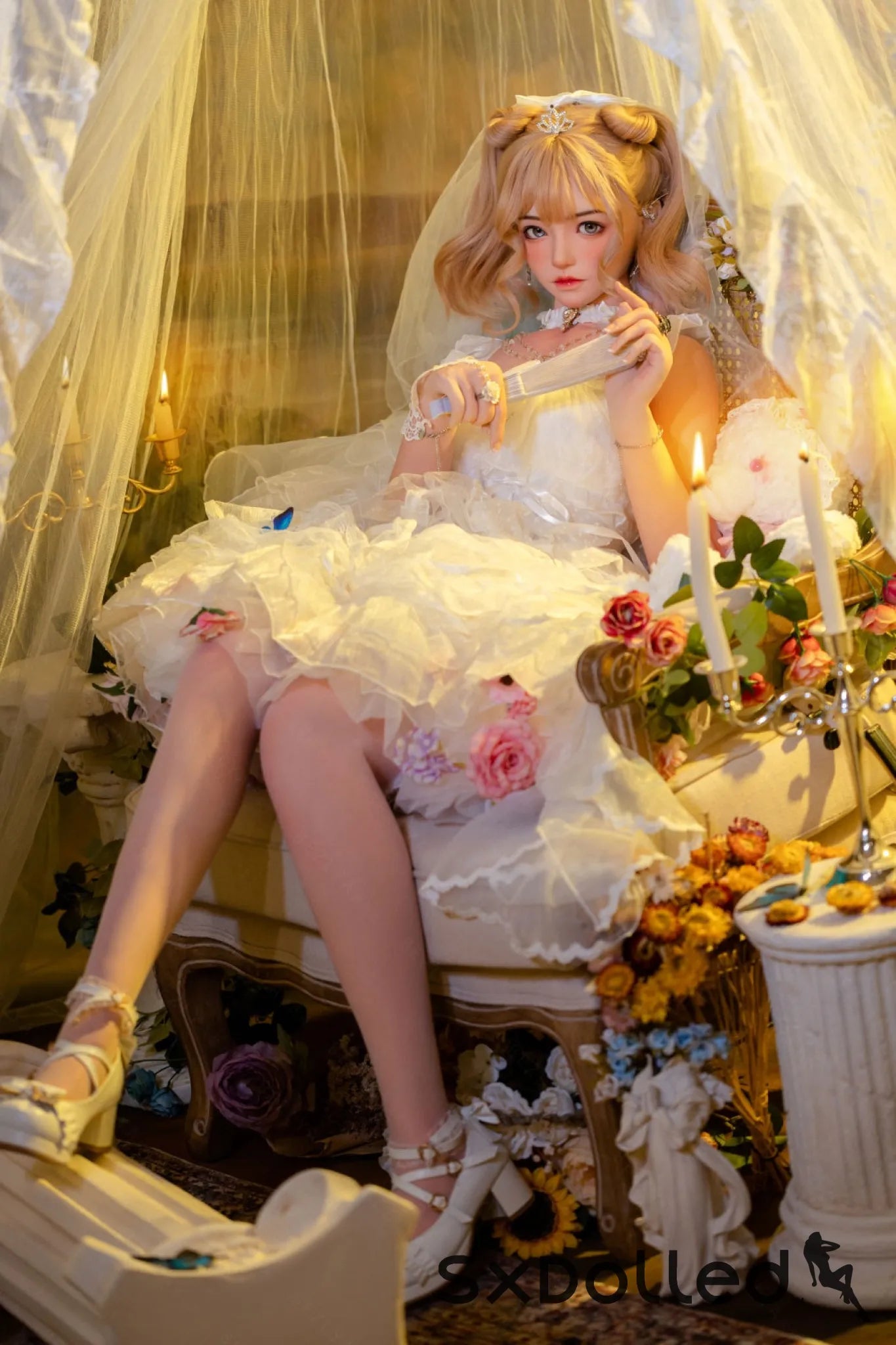 Hotaru (D-Cup) (156cm) | Sex Doll D-Cup / 156cm / Blonde Sex Doll