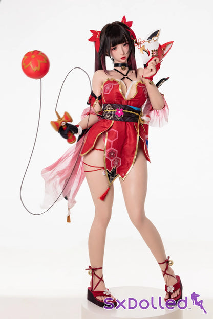 Ichika (K-Cup) (155cm) | Japanese Ninja Cosplay Sex Doll | AITIA K-Cup / 155cm / Brunette Sex Doll