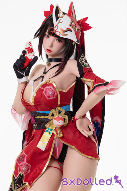 Ichika (K-Cup) (155cm) | Japanese Ninja Cosplay Sex Doll | AITIA K-Cup / 155cm / Brunette Sex Doll