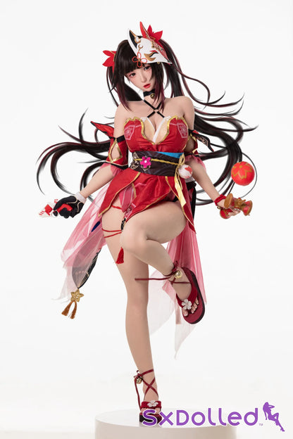 Ichika (K-Cup) (155cm) | Japanese Ninja Cosplay Sex Doll | AITIA K-Cup / 155cm / Brunette Sex Doll