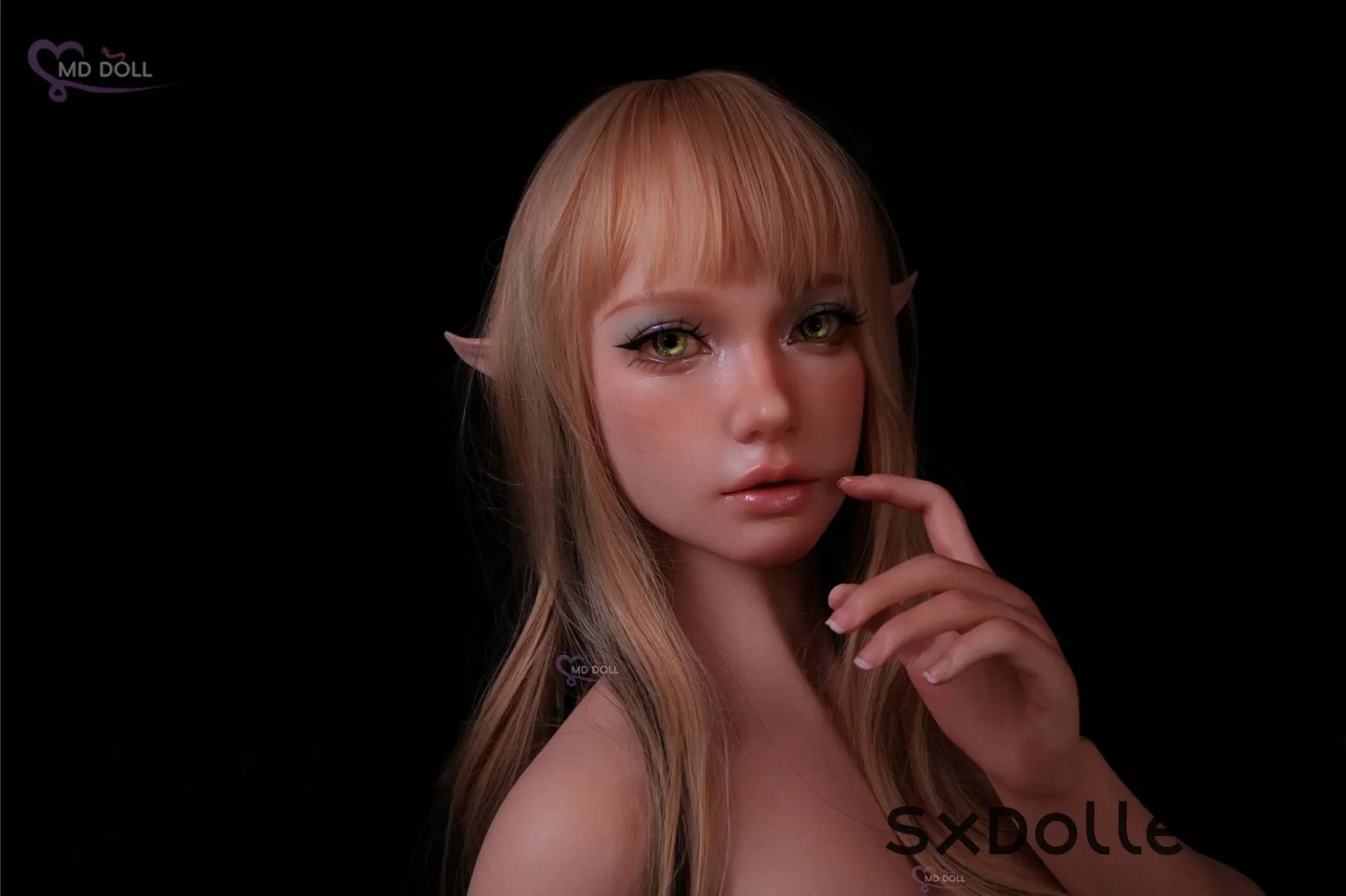 Iris B (H-Cup) (168cm) | Big Breasted Blonde Elf Sex Doll | MD Doll H-Cup / 168cm / Blonde Sex Doll