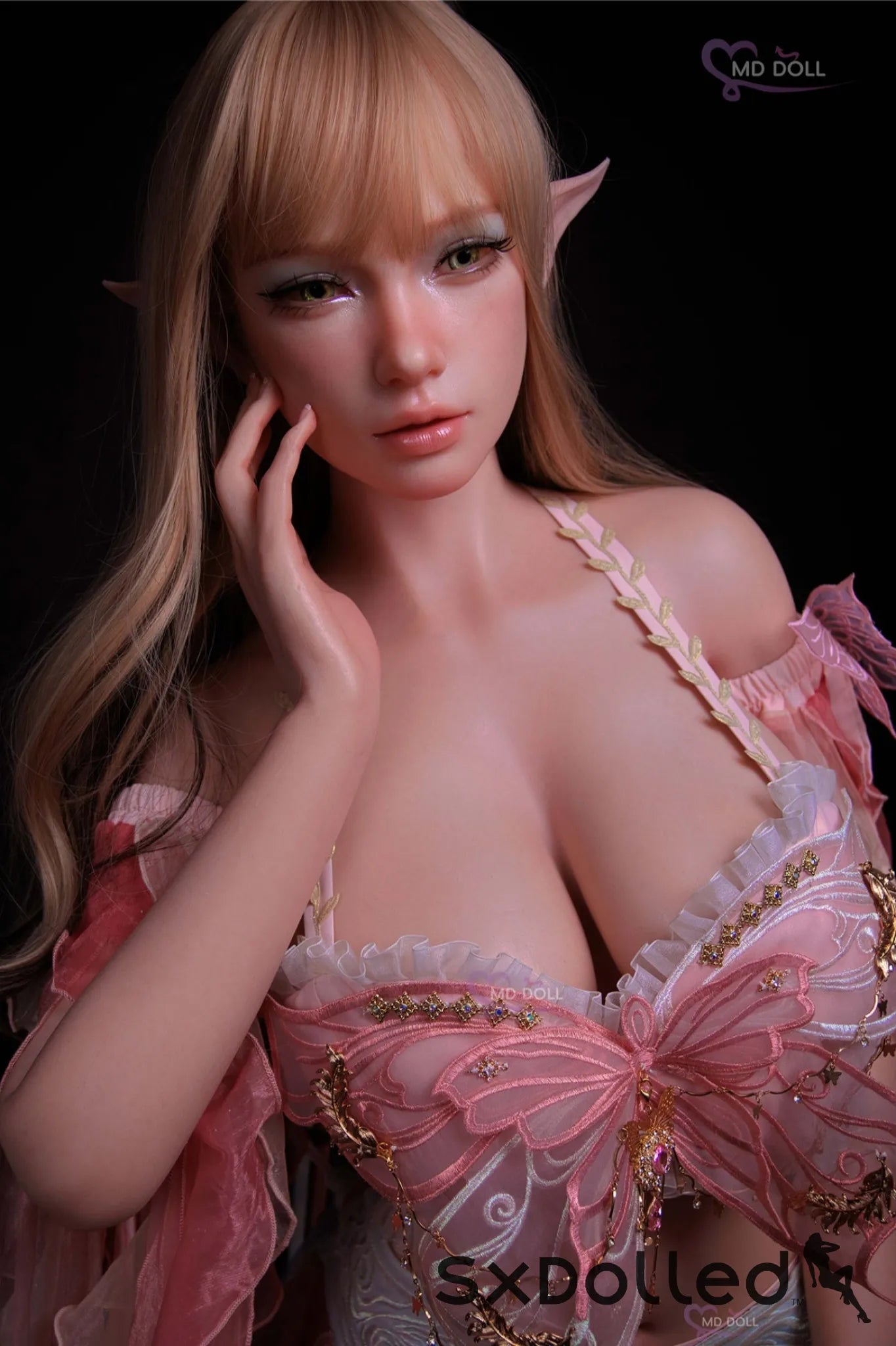 Iris B (H-Cup) (168cm) | Big Breasted Blonde Elf Sex Doll | MD Doll H-Cup / 168cm / Blonde Sex Doll