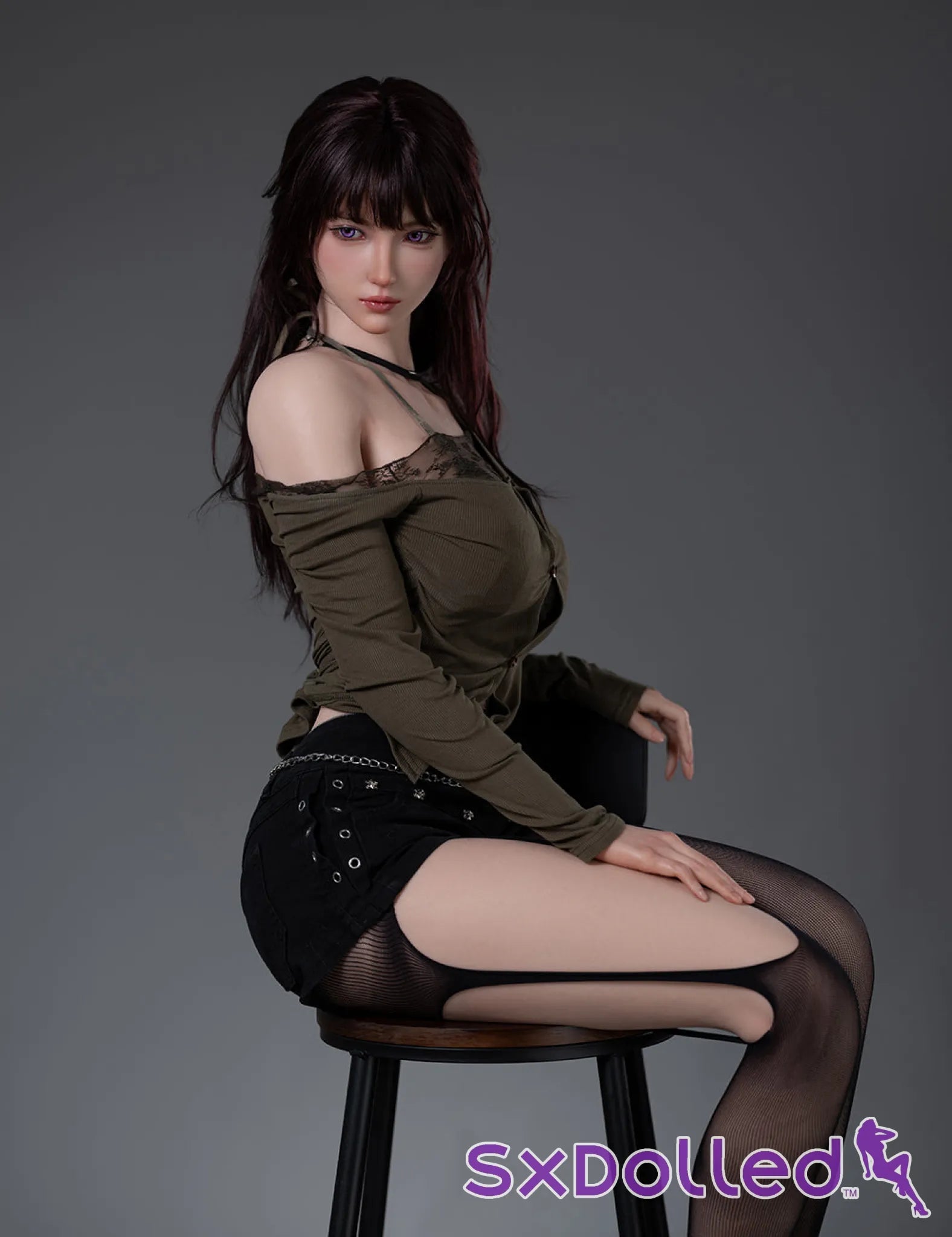 Iris C (F-Cup) (168cm) | Sweet Soft Faced Sex Doll | Top CY Doll F-Cup / 168cm / Brunette Sex Doll