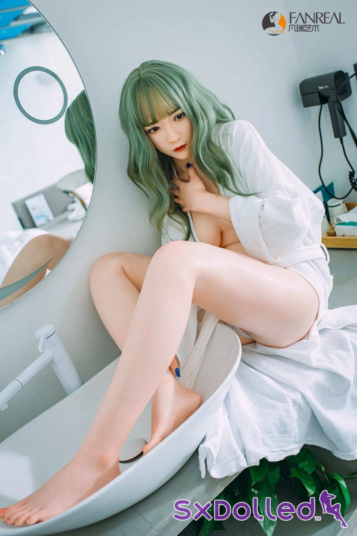 Ismeline (B-Cup) (158cm) | Sex Doll B-Cup / 158cm / Green Sex Doll