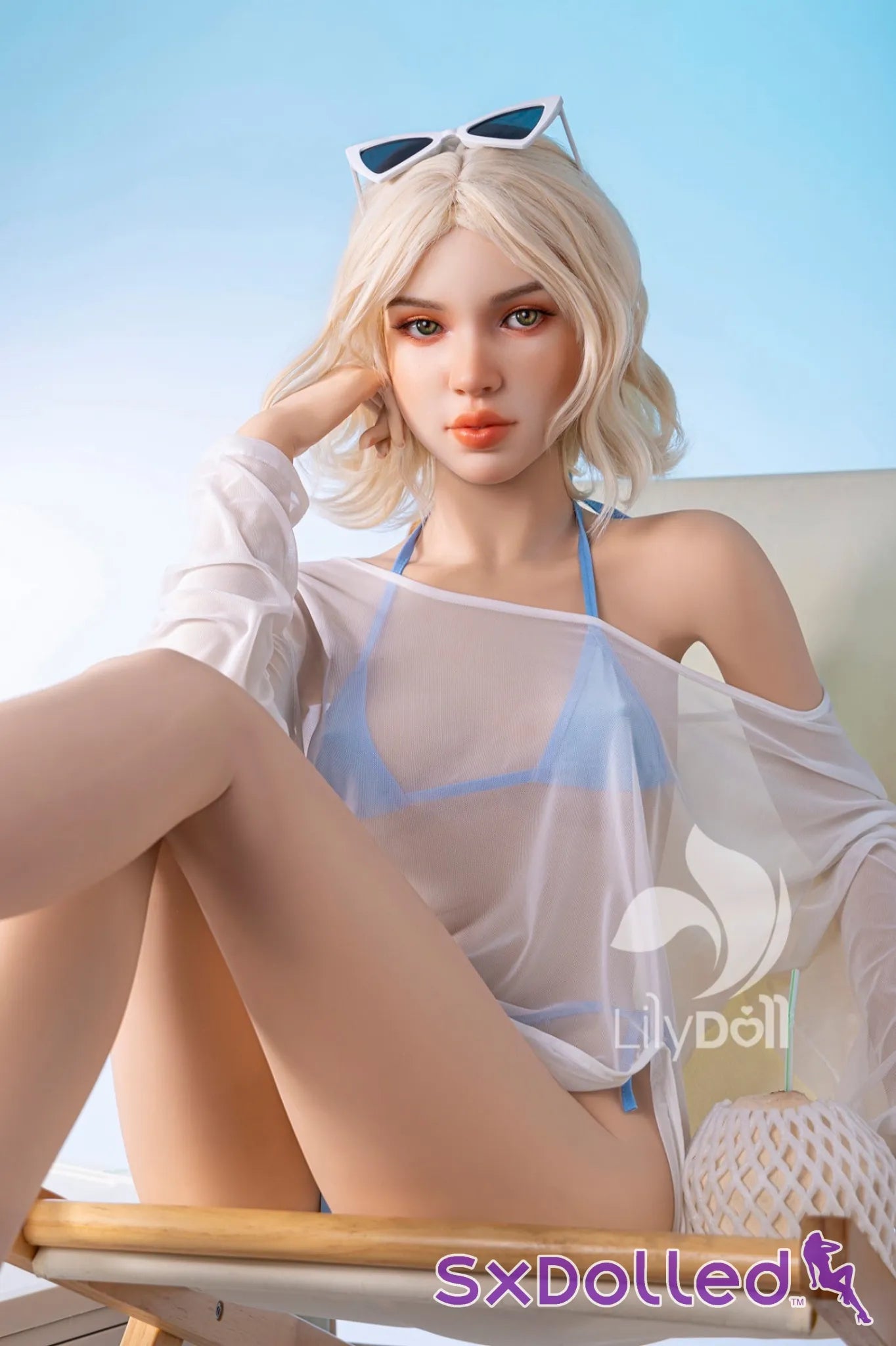Ivy A (C-Cup) (166cm) | Short Blonde Hair Sex Doll | Lily Doll C-Cup / 166cm / Blonde Sex Doll