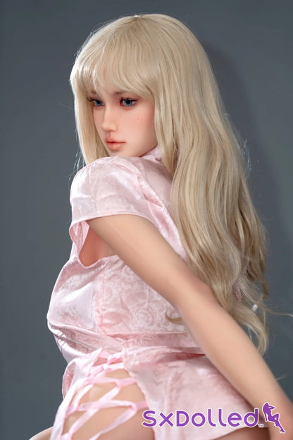 Ivya (E-Cup) (163cm) | Blue Eyed Blonde Asian Sex Doll | XYColo E-Cup / 163cm / Blonde Sex Doll