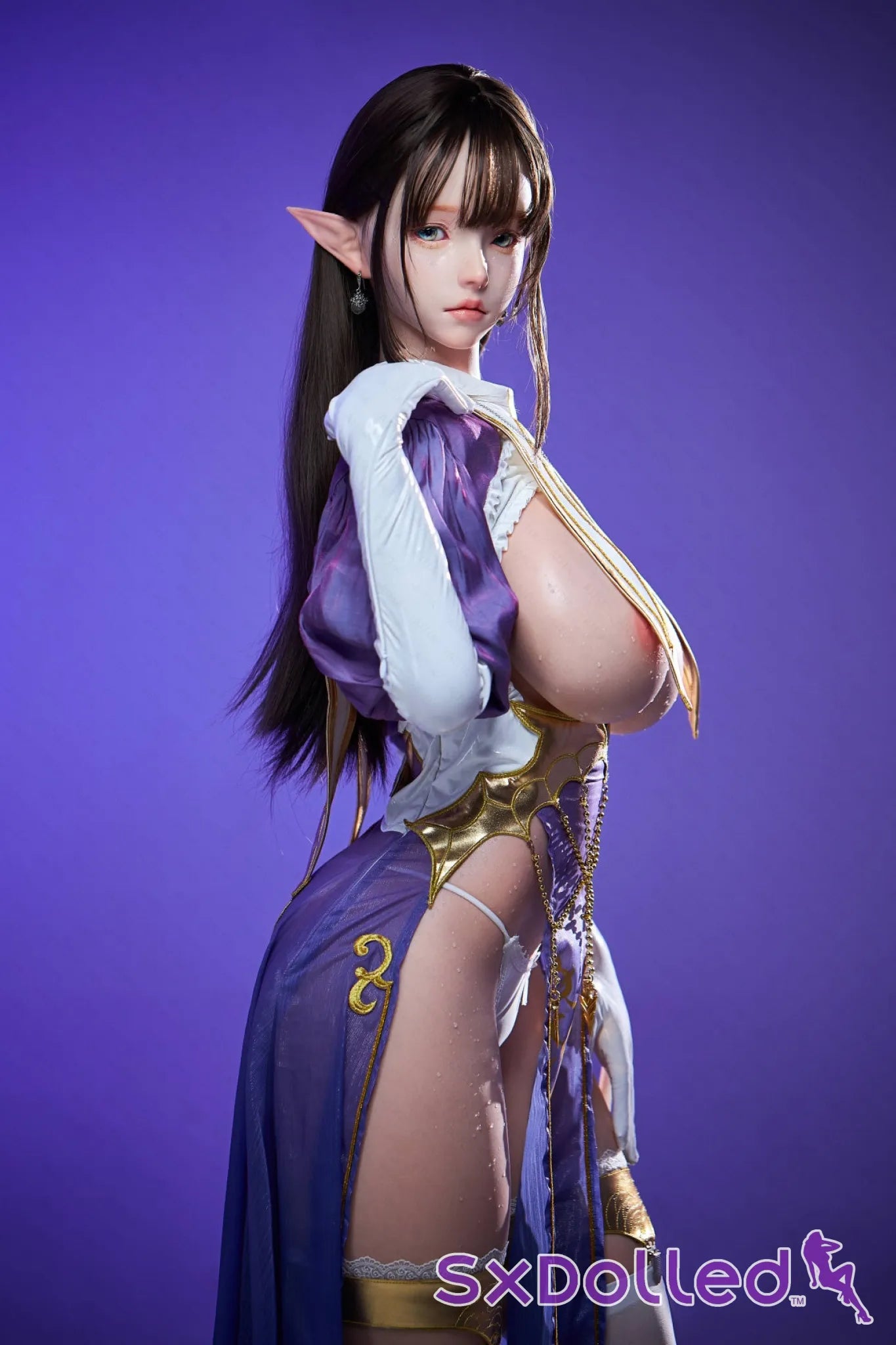 Jalira (M-Cup) (157cm) | Purple Hair Cosplay Asian Sex Doll | AITIA M-Cup / 157cm / Brunette Sex Doll