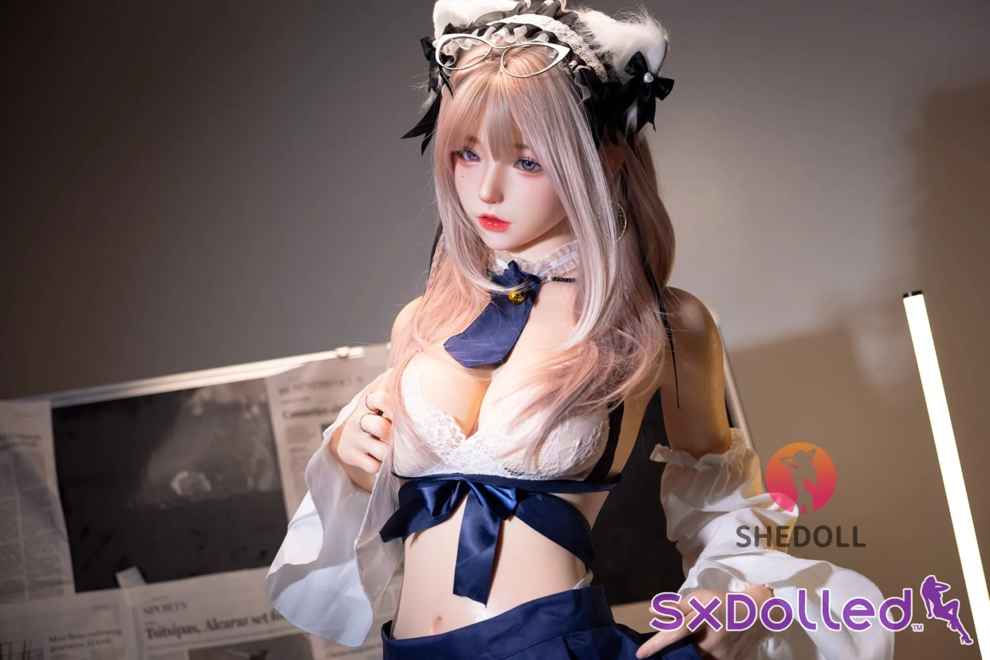 Jasmine A (D-Cup) (168cm) | Kitty Maid Asian Sex Doll | SHEDOLL D-Cup / 168cm / Ombre Sex Doll