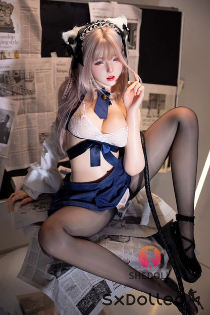 Jasmine A (D-Cup) (168cm) | Kitty Maid Asian Sex Doll | SHEDOLL D-Cup / 168cm / Ombre Sex Doll
