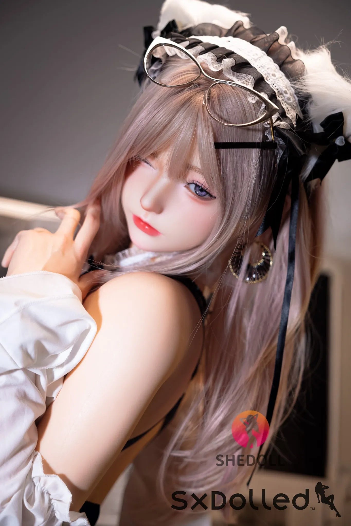 Jasmine A (D-Cup) (168cm) | Kitty Maid Asian Sex Doll | SHEDOLL D-Cup / 168cm / Ombre Sex Doll