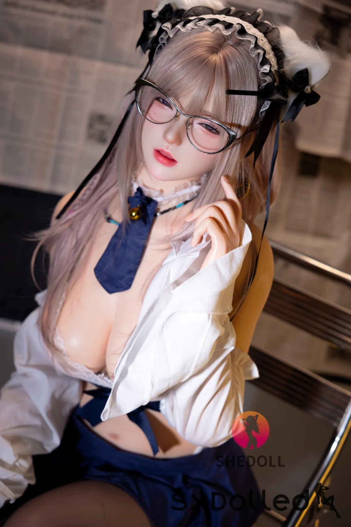 Jasmine A (D-Cup) (168cm) | Kitty Maid Asian Sex Doll | SHEDOLL D-Cup / 168cm / Ombre Sex Doll