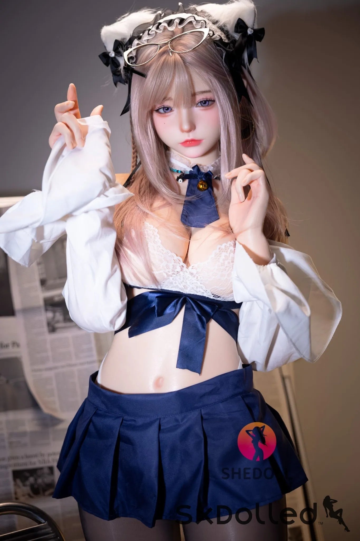 Jasmine A (D-Cup) (168cm) | Kitty Maid Asian Sex Doll | SHEDOLL D-Cup / 168cm / Ombre Sex Doll