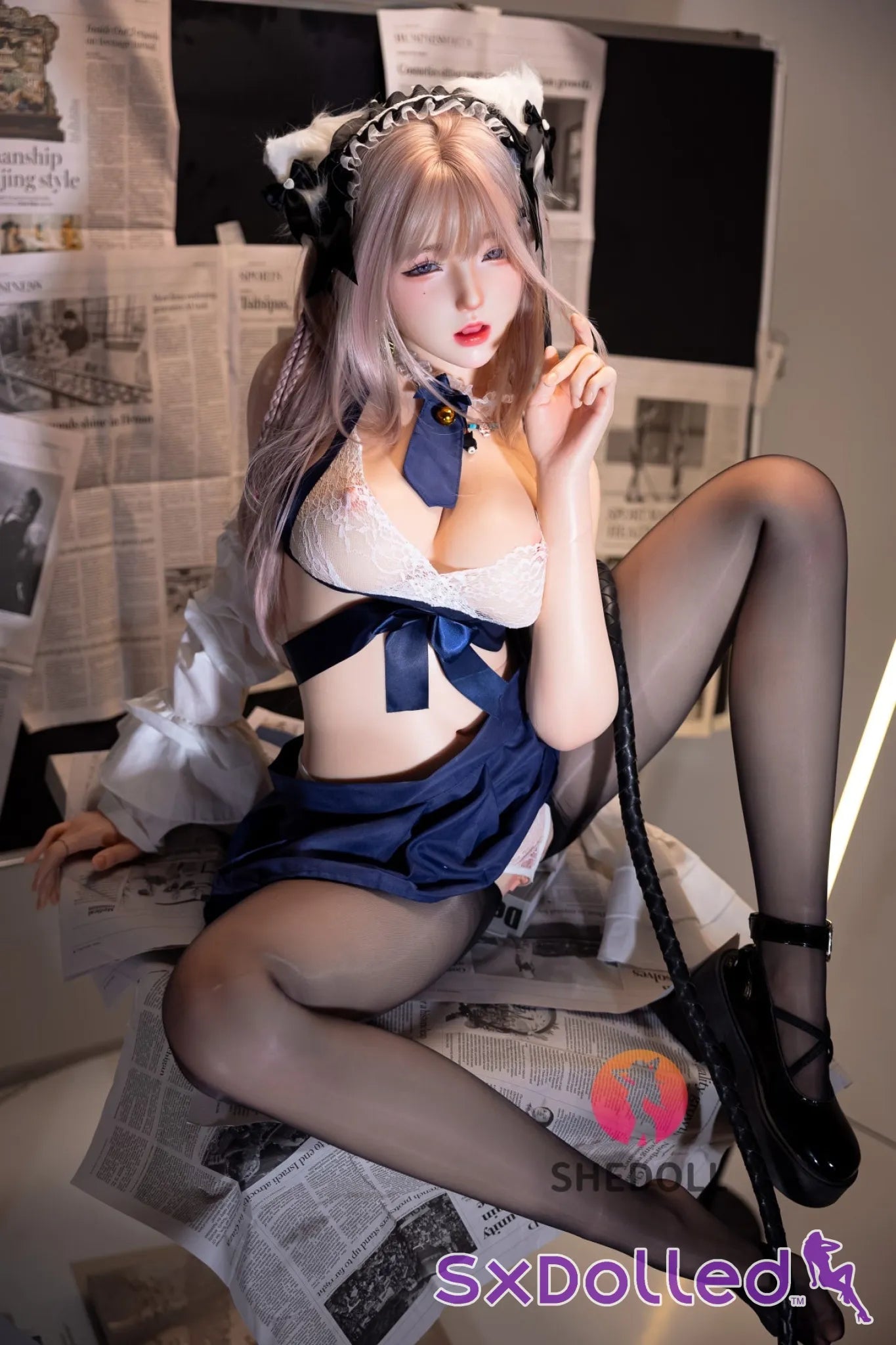 Jasmine A (D-Cup) (168cm) | Kitty Maid Asian Sex Doll | SHEDOLL D-Cup / 168cm / Ombre Sex Doll