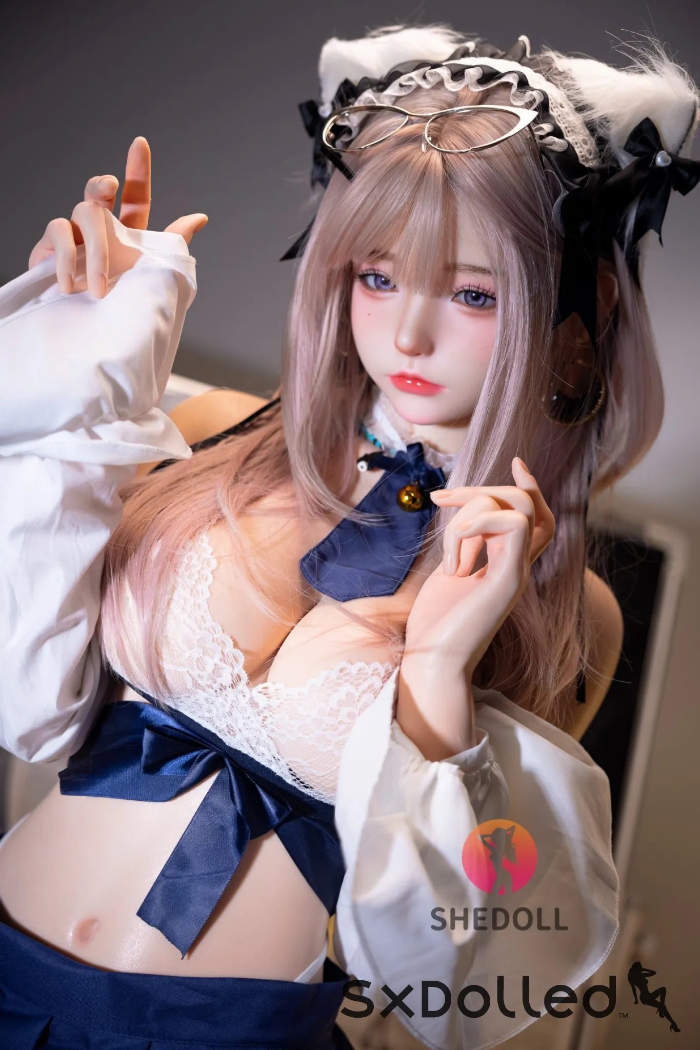 Jasmine A (D-Cup) (168cm) | Kitty Maid Asian Sex Doll | SHEDOLL D-Cup / 168cm / Ombre Sex Doll