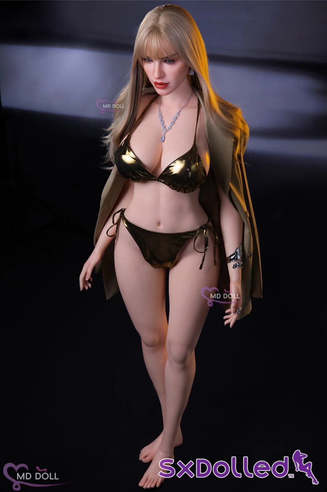 Jennifer B (F-Cup) (166cm) | Blonde European Sex Doll | MD Doll F-Cup / 166cm / Blonde Sex Doll