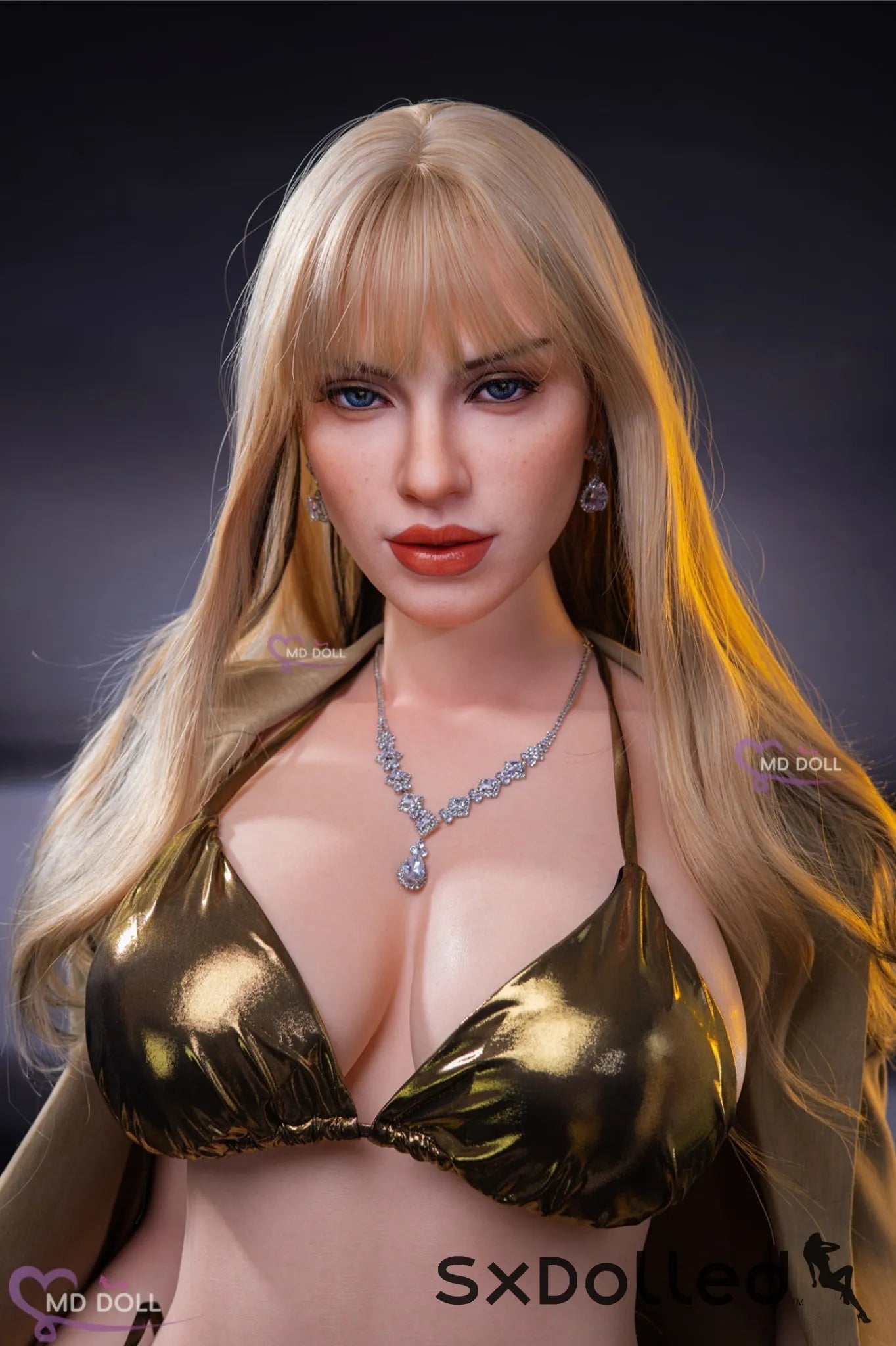 Jennifer B (F-Cup) (166cm) | Blonde European Sex Doll | MD Doll F-Cup / 166cm / Blonde Sex Doll