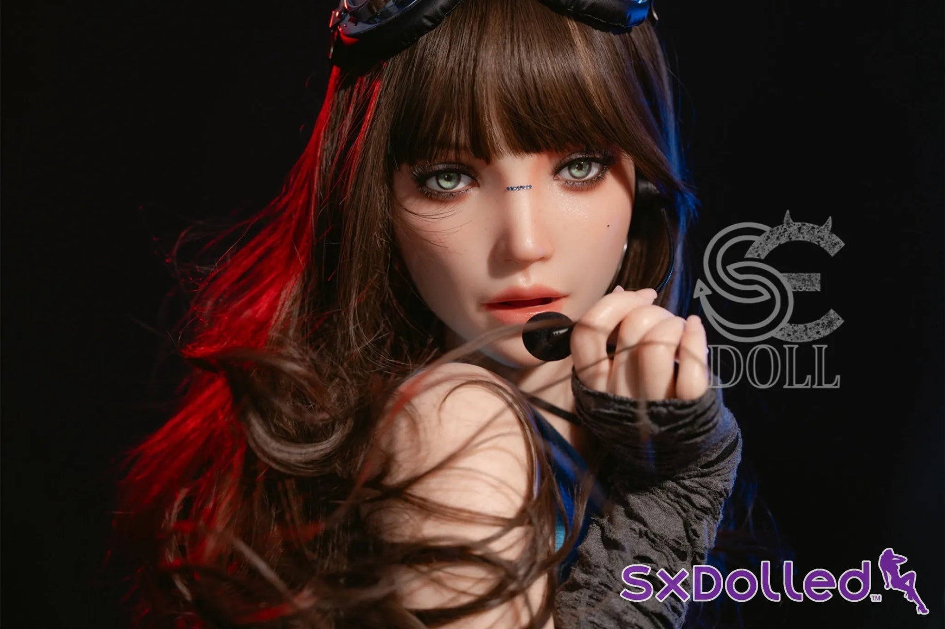 Jenny.A (E Cup) (167cm) | Caucasian Pop Star Sex Doll | SE Doll E Cup / 167cm / Brunette Sex Doll