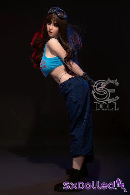Jenny.A (E Cup) (167cm) | Caucasian Pop Star Sex Doll | SE Doll E Cup / 167cm / Brunette Sex Doll