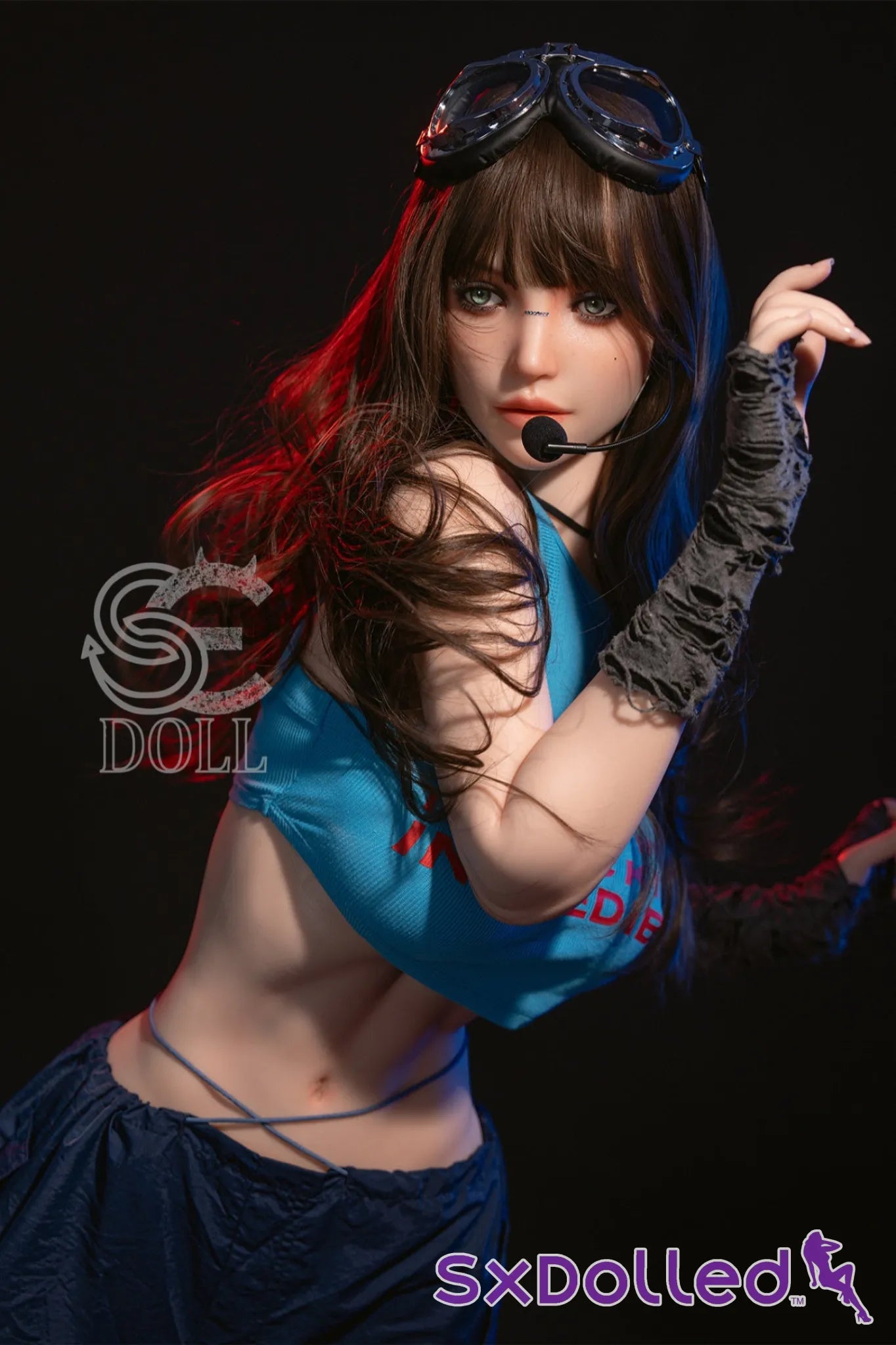 Jenny.A (E Cup) (167cm) | Caucasian Pop Star Sex Doll | SE Doll E Cup / 167cm / Brunette Sex Doll