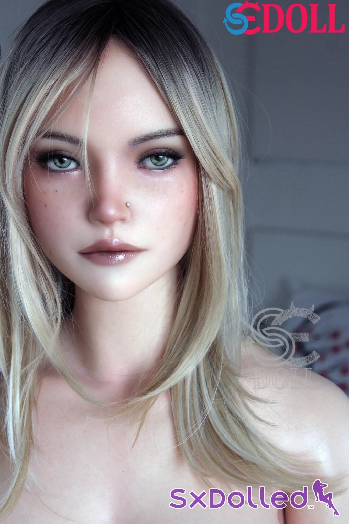 Jenny.N (E Cup) (167cm) | Caucasian Sex Doll with Freckles| SE Doll E Cup / 167cm / Ombre Sex Doll